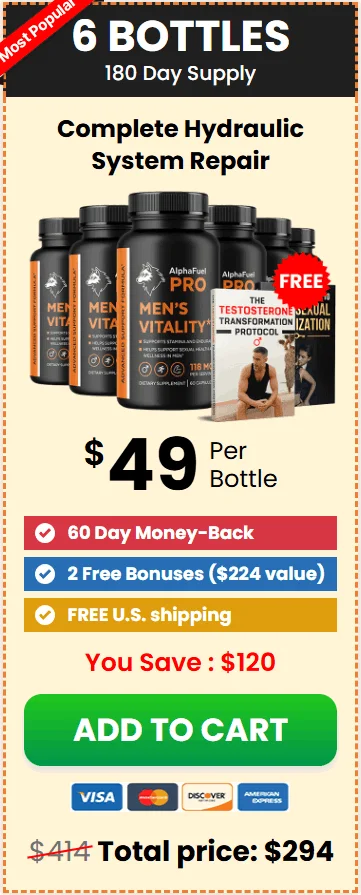 AlphaFuel Pro - 6 Bottles